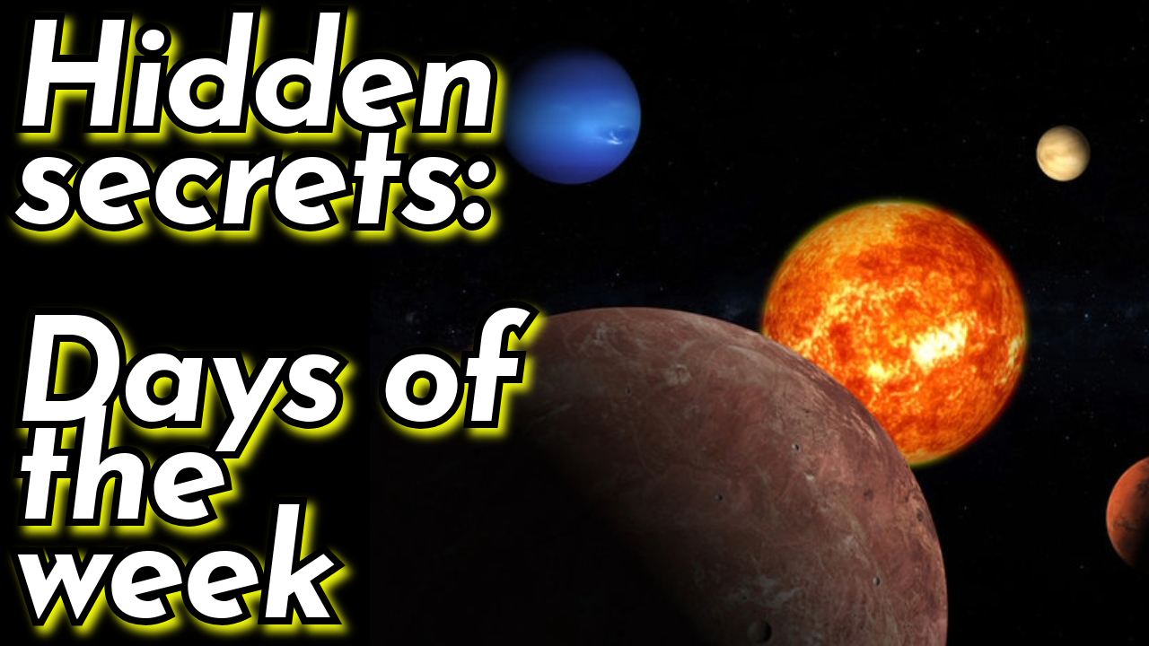 Occult meanings of the Days of the Week